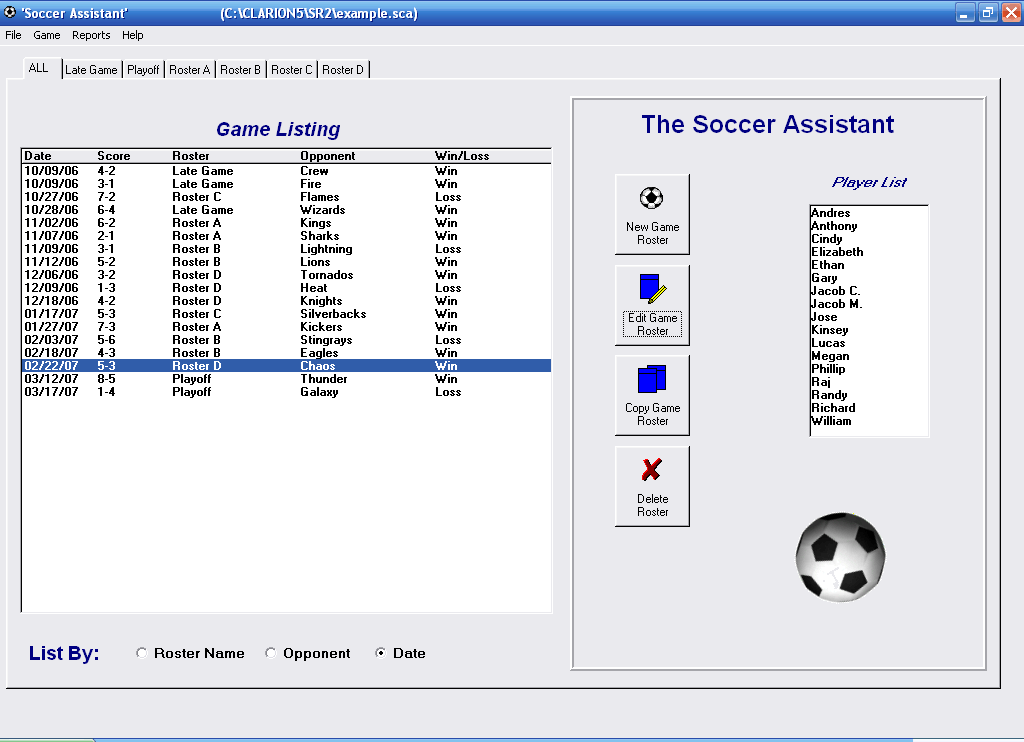 Download http://www.findsoft.net/Screenshots/Soccer-Roster-Organizer-9399.gif