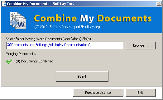 Download http://www.findsoft.net/Screenshots/SoftLay-Combine-My-Documents-71050.gif