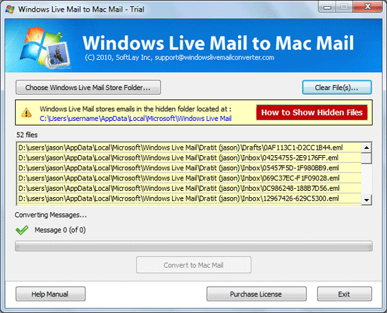 Download http://www.findsoft.net/Screenshots/SoftLay-Windows-Live-Mail-to-Mac-Converter-68533.gif