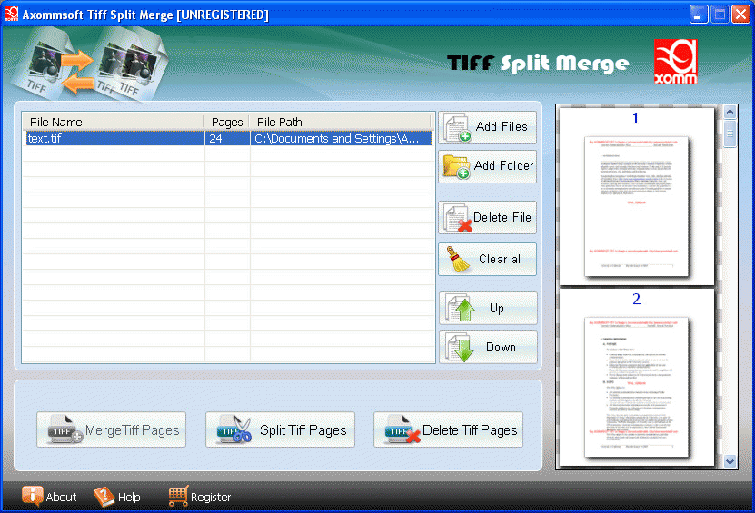 Download http://www.findsoft.net/Screenshots/Split-Merge-Extract-TIFF-Pages-82725.gif