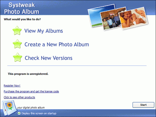 Download http://www.findsoft.net/Screenshots/Systweak-Photo-Album-61496.gif
