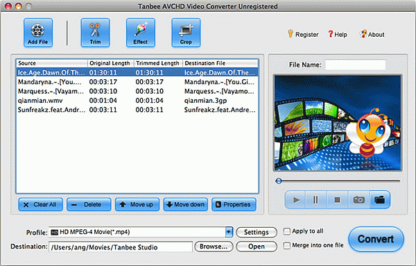 Download http://www.findsoft.net/Screenshots/Tanbee-AVCHD-Converter-for-Mac-27265.gif