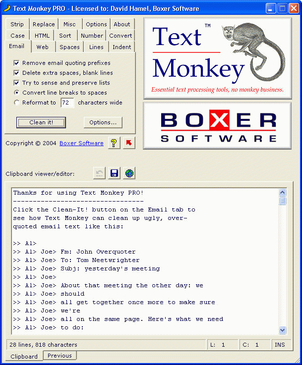Download http://www.findsoft.net/Screenshots/Text-Monkey-PRO-10067.gif