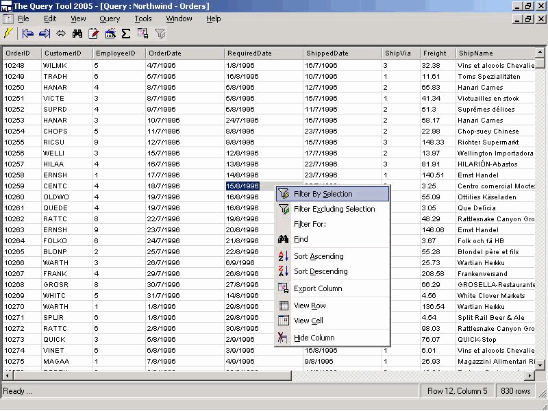 Download http://www.findsoft.net/Screenshots/The-Query-Tool-2005-10142.gif