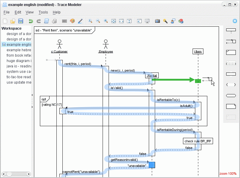 Download http://www.findsoft.net/Screenshots/Trace-Modeler-for-UML-Sequence-Diagrams-62026.gif