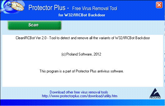 Download http://www.findsoft.net/Screenshots/W32-CleanIRCBot-Trojan-Removal-Tool-81809.gif