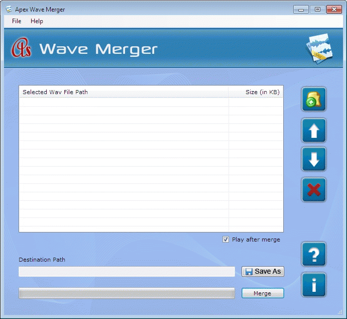 Download http://www.findsoft.net/Screenshots/WAVE-Merger-Software-53831.gif