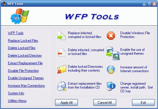 Download http://www.findsoft.net/Screenshots/WFP-Tools-21102.gif