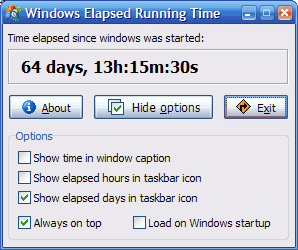 Download http://www.findsoft.net/Screenshots/Windows-Elapsed-Running-Time-24661.gif