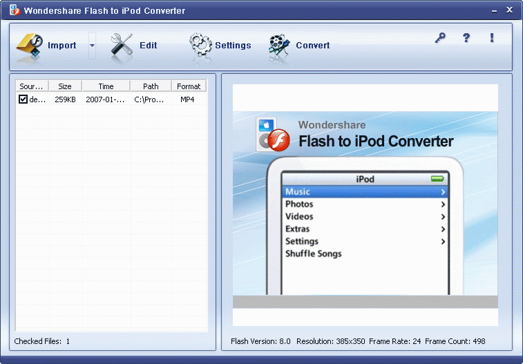 Download http://www.findsoft.net/Screenshots/Wondershare-Flash-to-iPod-Converter-18497.gif