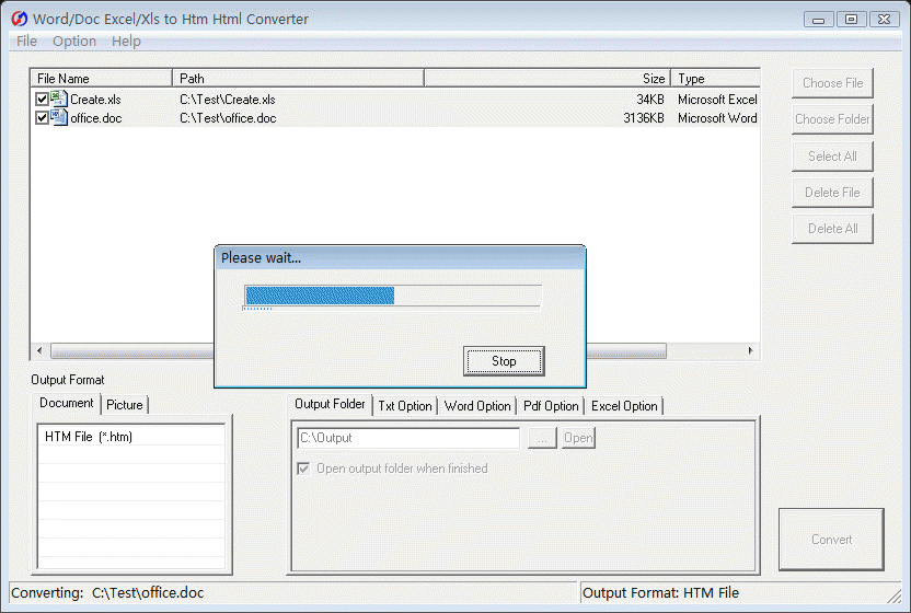 Download http://www.findsoft.net/Screenshots/Word-Doc-Excel-Xls-to-Htm-Html-Converter-80466.gif