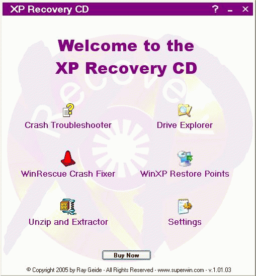 Download http://www.findsoft.net/Screenshots/XP-Recovery-CD-Maker-24227.gif