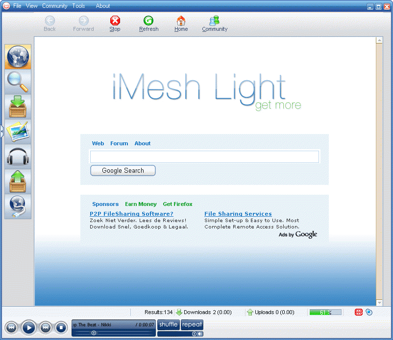 Download http://www.findsoft.net/Screenshots/iMesh-Light-12148.gif