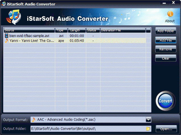 Download http://www.findsoft.net/Screenshots/iStarSoft-Audio-Converter-25702.gif