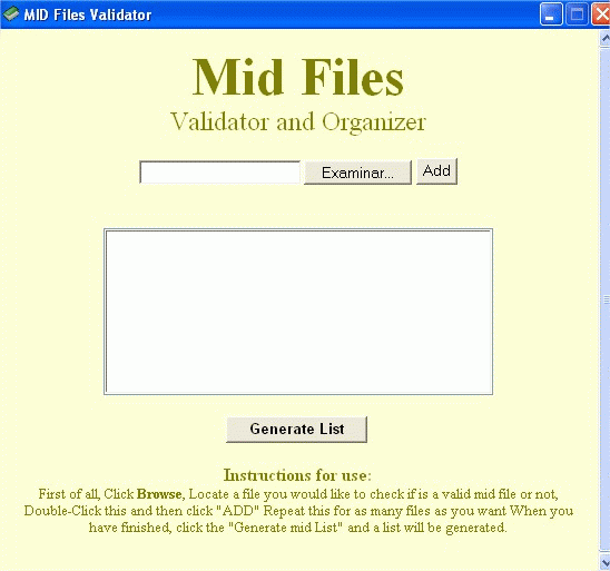 Download http://www.findsoft.net/Screenshots/mid-Files-Validator-and-Organizer-68452.gif
