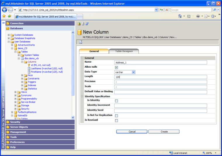 Download http://www.findsoft.net/Screenshots/myLittleAdmin-for-SQL-Server-2005-11775.gif
