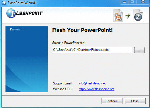 Download http://www.findsoft.net/Screenshots/ppt-to-flash-71391.gif