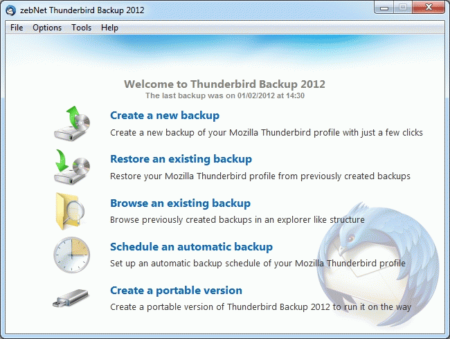 Download http://www.findsoft.net/Screenshots/zebNet-Thunderbird-Backup-2012-81325.gif